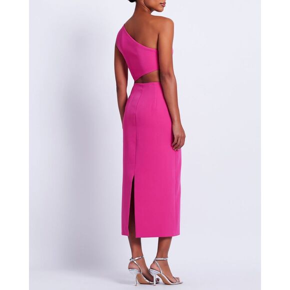 NWT PatBO FLOWER APPLIQUE MIDI DRESS SIZE US 4 $825 - Picture 6 of 13